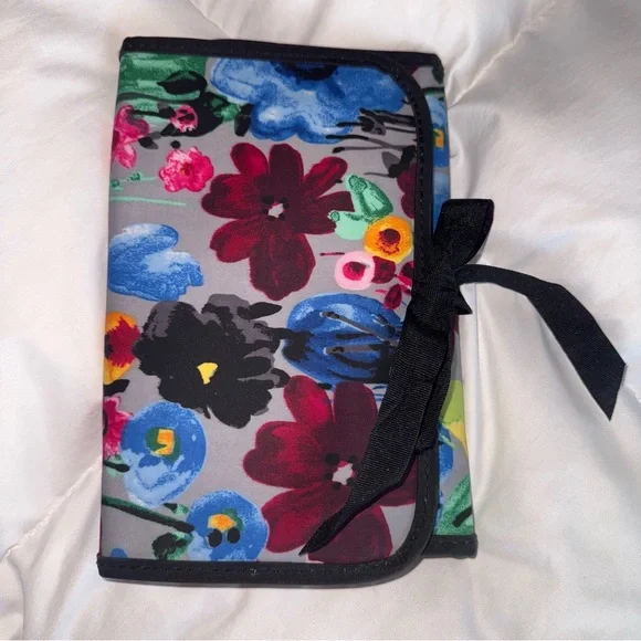 THIRTY ONE - Floral Print writing tablet/pen holder organizer with Black Ribbon - Picture 1 of 7